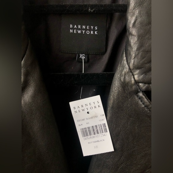 Barney’s New York Leather Jacket (NWT) - Picture 5 of 5